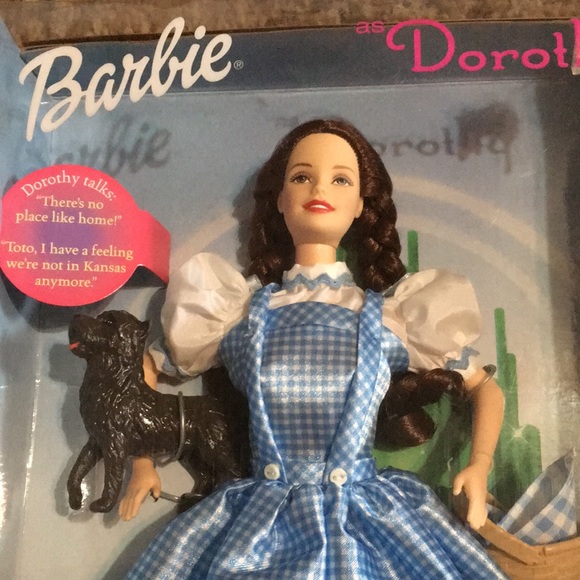 Vintage New in Box 1999 Mattel Barbie "Dorothy" The Wizard Of Oz with Toto. - Picture 2 of 9